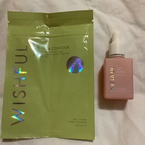 NEW! WISHFUL Get Even Rose Oil & Eye Lift and Contour Masks